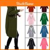 Women Long Sleeve Zip Up Hooded Hoodie Jacket Stylish Cardigan Coat Available In 12 Colors