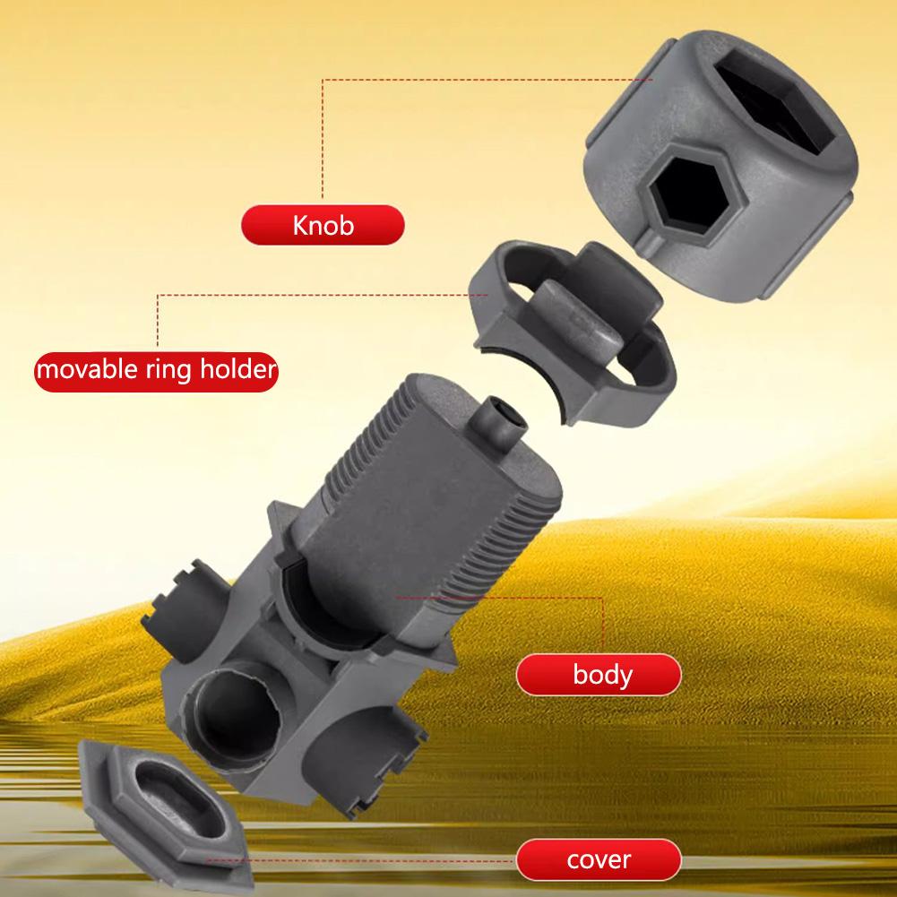 All-In-One Wrench Tool Set Installer Wrench Faucet Wrench Multi-Function Spanner for Kitchen Bathroom Tap Water Leakage