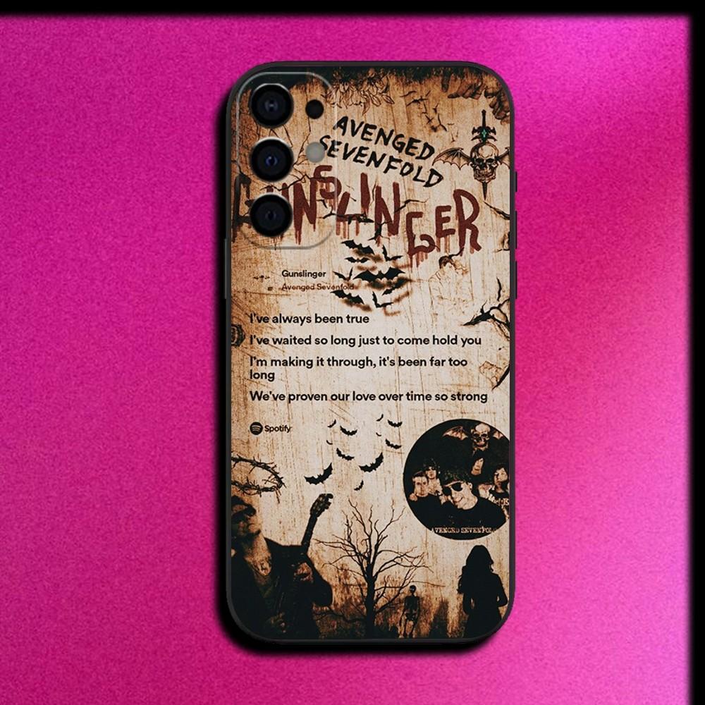 A-Avenged S-Sevenfold A7X Phone Case For Samsung S25,S24,S21,S22,S23,S30,Ultra,S20,Plus,Fe,Lite,Note,10,9,5G Black Cover