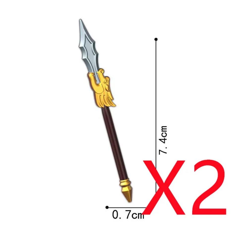 MOC Military Medieval Building Blocks Accessories Soldier Figures Bicolor Weapons Crossbow Sword helmet Tomahawk Toy Gift X006