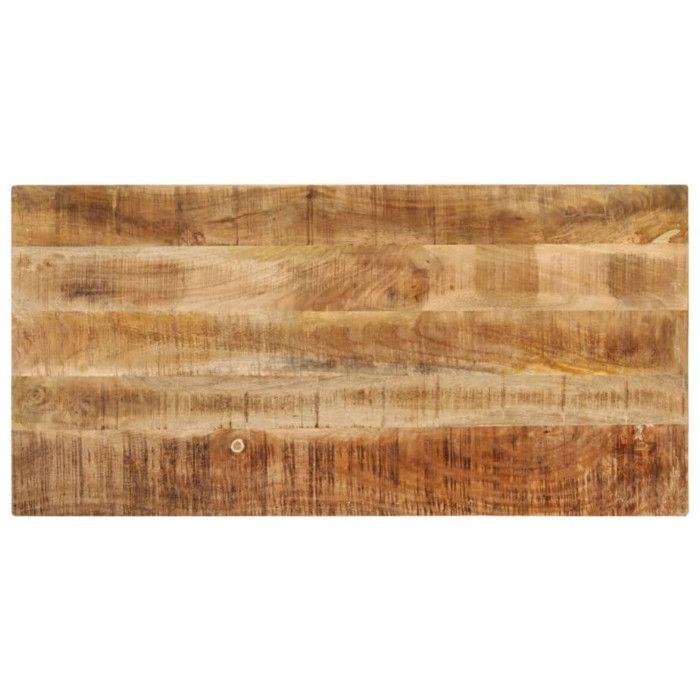 VidaXL Table de bar 112x55x108 cm Bois de manguier massif 350317