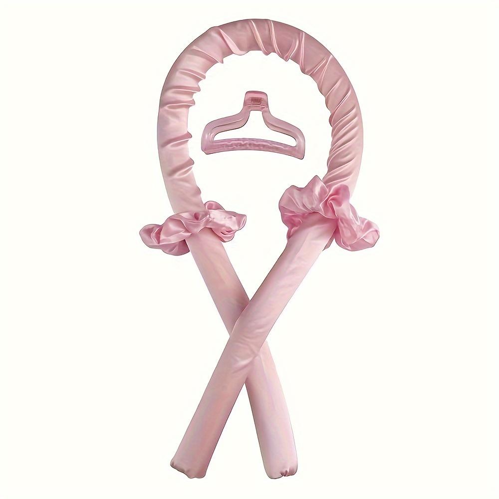 

4pcs in 1 Sponge Hair Curlers with 1 Clips & 2 Scrunchies - Soft Curling Rods for Long/Short Hair, DIY Styling Tools