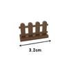 20PCS FENCE 1X4X2 Dots Compatible 33303 Fences & Ladders Building & Furniture Self-Locking Bricks Building Blocks Toys Accessori