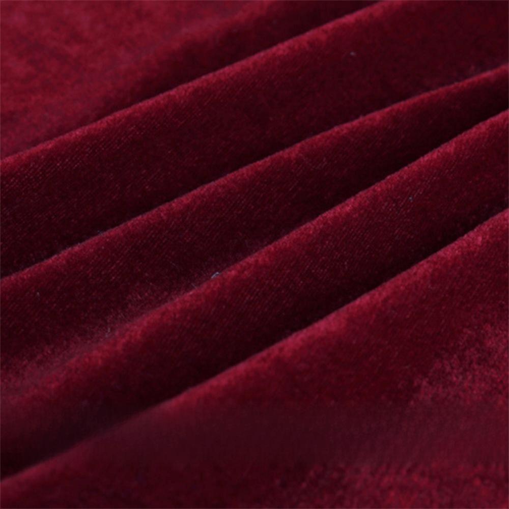 160*100cm Velvet Fabric Thicken Soft Table Cloth Curtain Fabrics Flannelette Solid Color Sewing Material