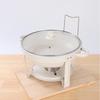 Stainless Steel Round Chafing Dish with Hangable Heat Preservation Container