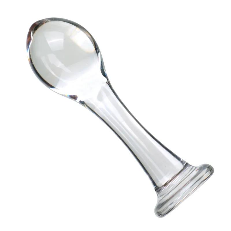 Glass anal plug, six kinds of beads, dual-purpose small dildo, anal plug, expansion after masturbation, adult sex toy