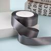 2.5cm Satin Floral Silk Ribbon Headband, Gift & Cake DIY, 25mm Polyester Craft Webbing