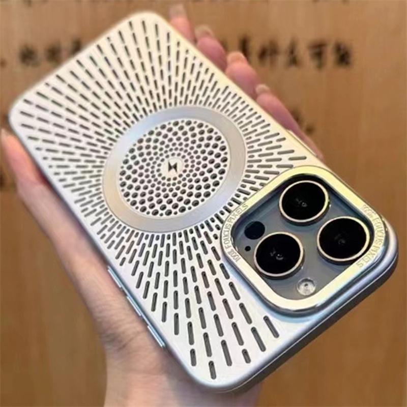 Pouzdro z tvrdého PC odvádějící teplo pro iPhone 16 13 12 Pro Max Magnetické pro Magsafe Funda Pouzdra na telefon pro iPhone 15 14 Pro Max Kryt