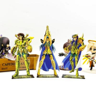 Saint Seiya Zodiac Dohko Camus Milo Japanischer Acryl-Ständer Standee Spielzeugfigur