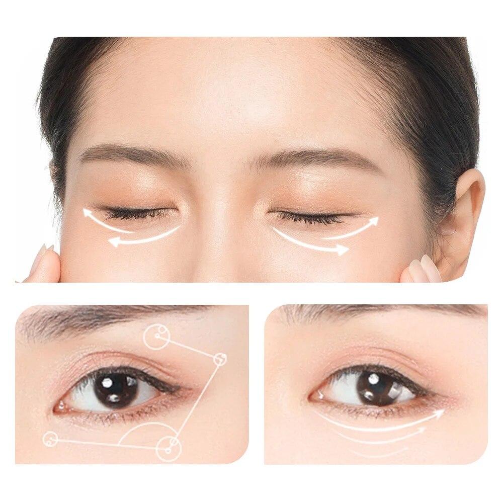 Grape Anti-aging Moisturizing Collagen Eye Mask Anti Dark Circles Eye Mask Beauty Skin Care Eye Patches 60Pcs