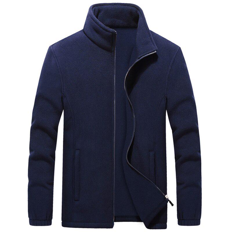 Mens Plus Size Softshell Giacche in pile Uomo Felpe calde Cappotti termici Giacca a vento Abbigliamento sportivo Marchio di abbigliamento 7XL 8XL 9XL
