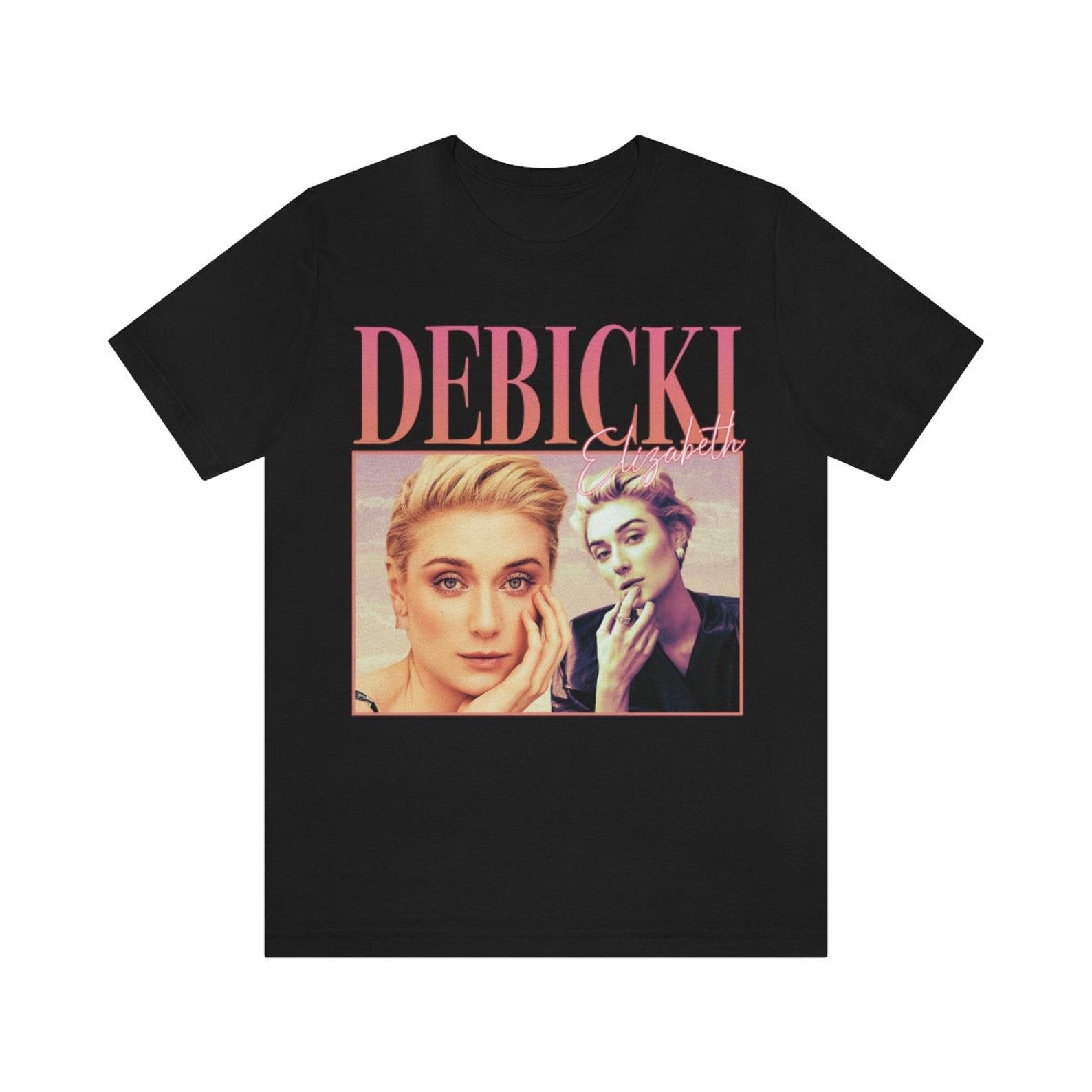 90 s Retro style T-shirt Elizabeth Debicki S