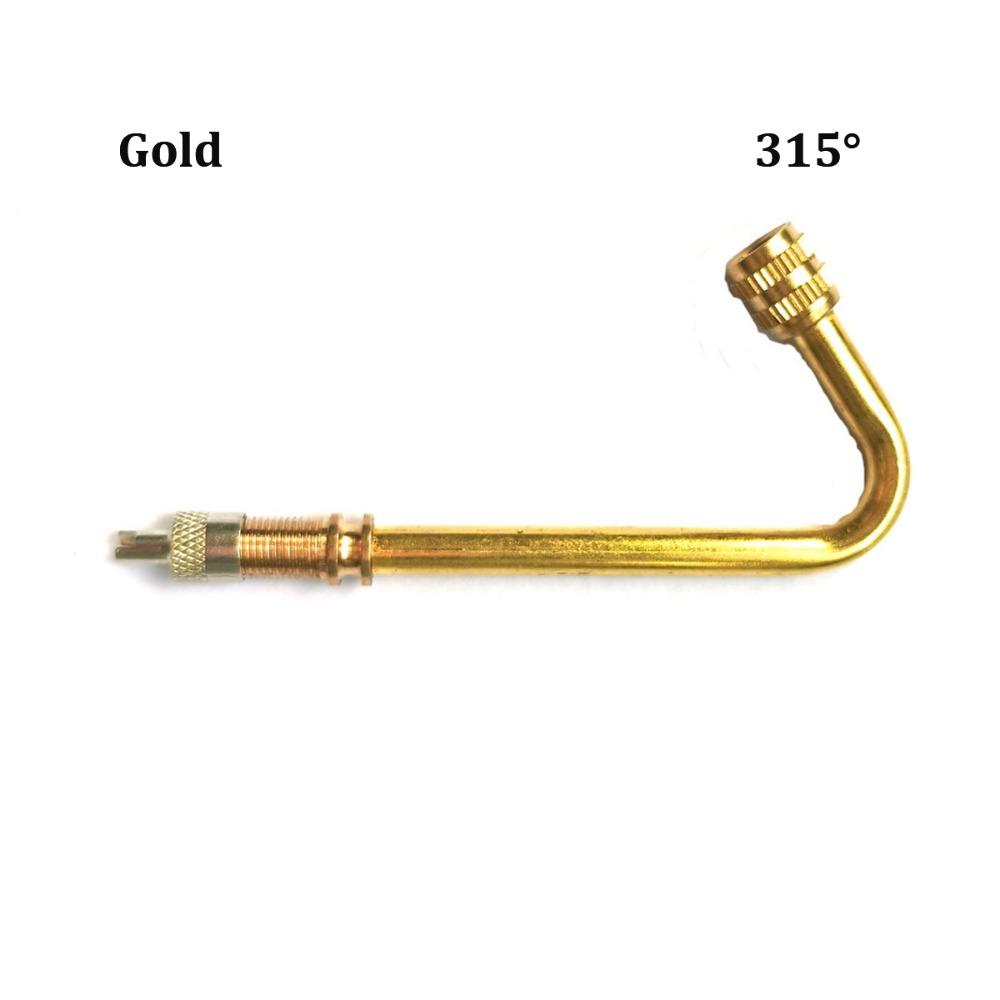 With Extension Adapter Brass Air Tyre Valve Stem Bike Parts  Electric Bicycle Valves Accessories