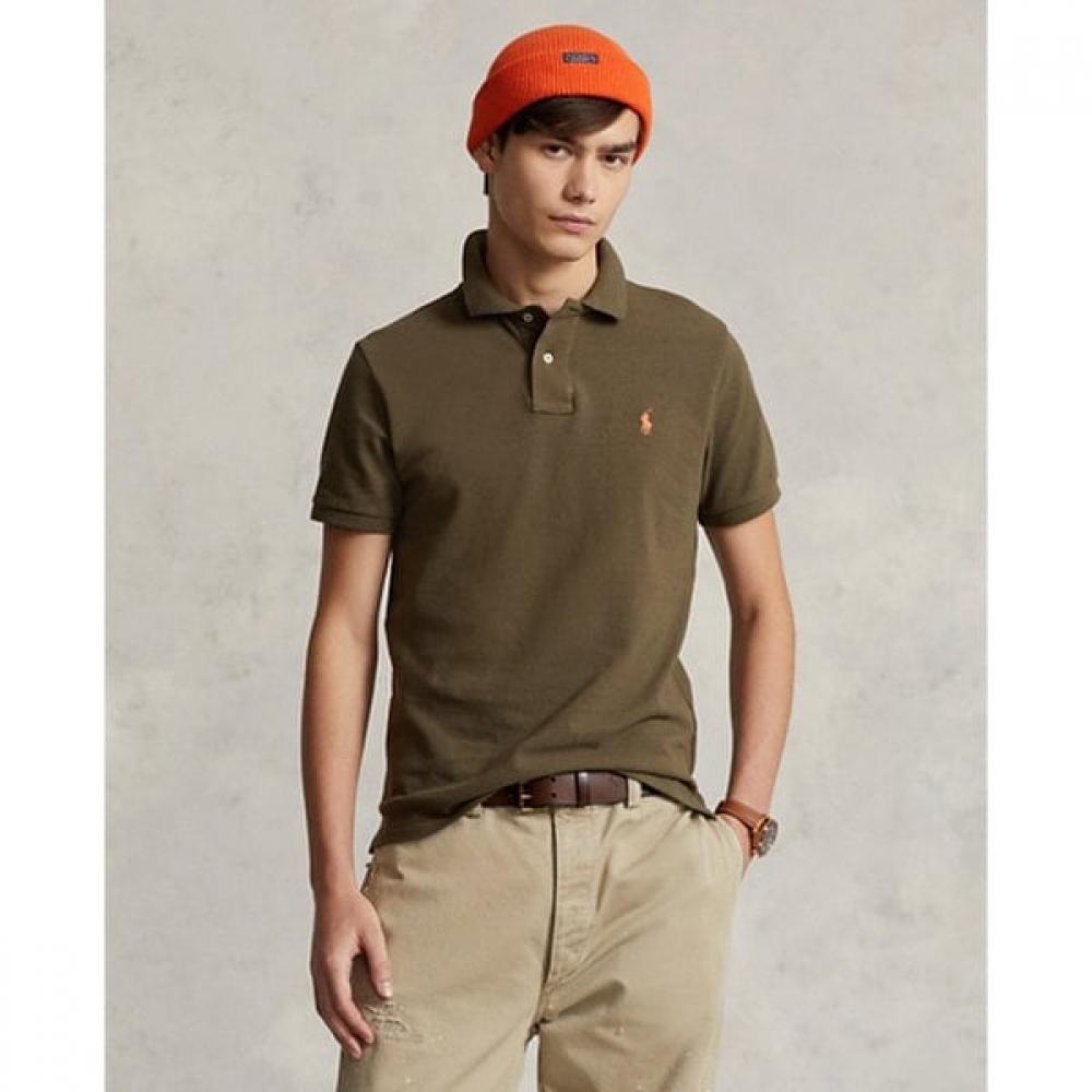 Polo Ralph Lauren Mens Custom Slim Fit Mesh Polo Shirts  Mnpokni1n820492300 S