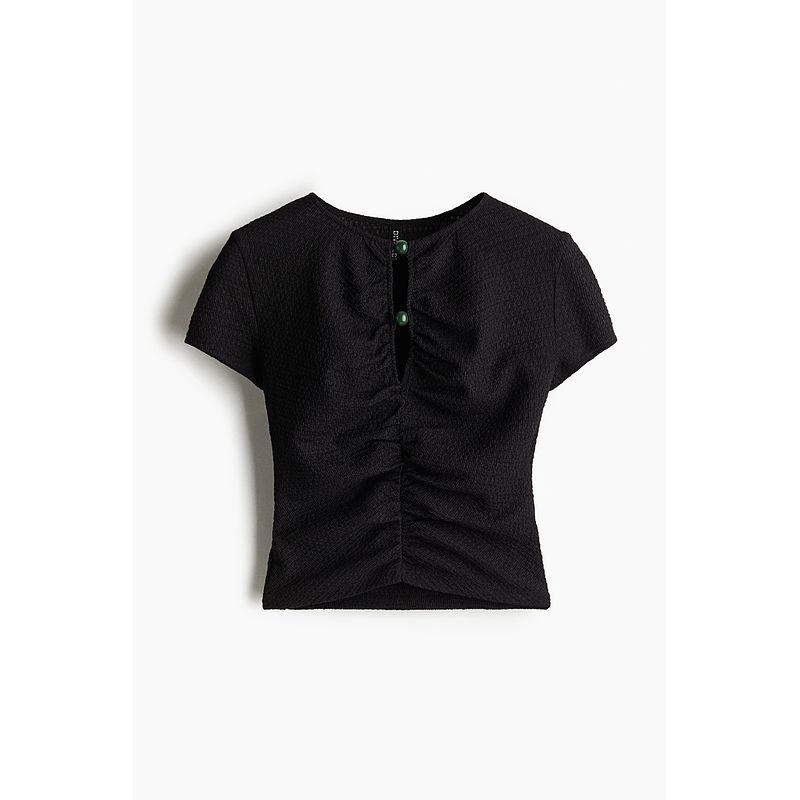 

HM 2025 New Fall Women s Clothing Fashion Casual Casual Beading Peplum Top 1283650