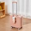 Li Shen Multi-functional Sit-On Travel Suitcase with Cup Holder