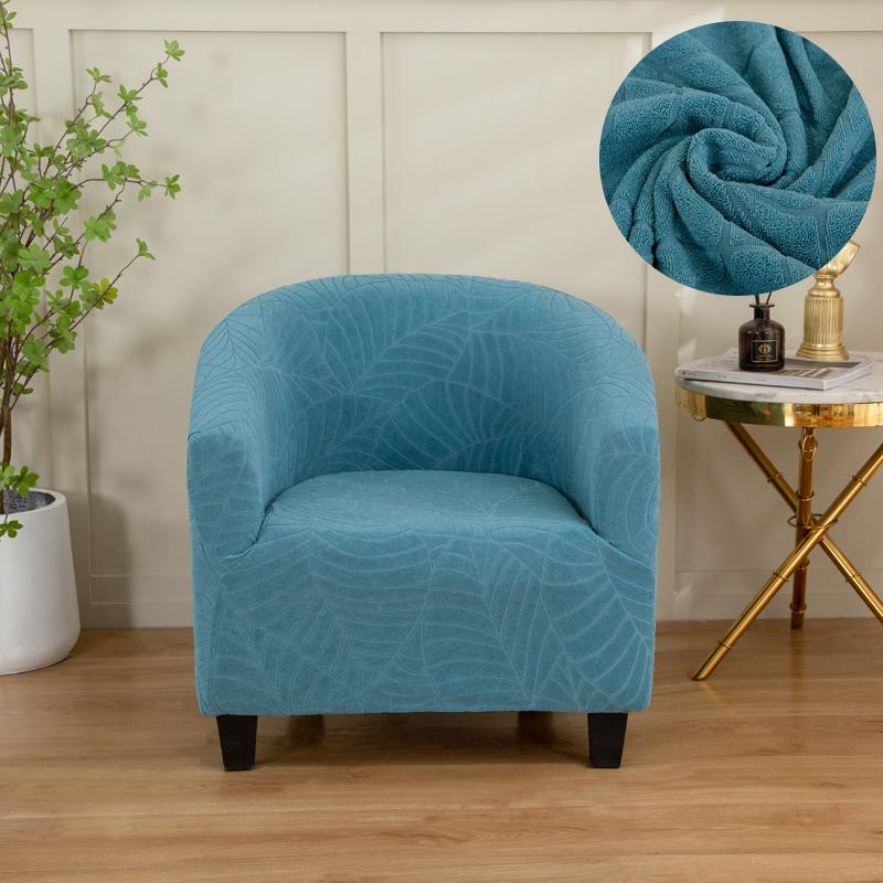 Housse de fauteuil club extensible Housse de fauteuil tonneau Housse de fauteuil baignoire Housse de fauteuil canapé en spandex doux Amovible