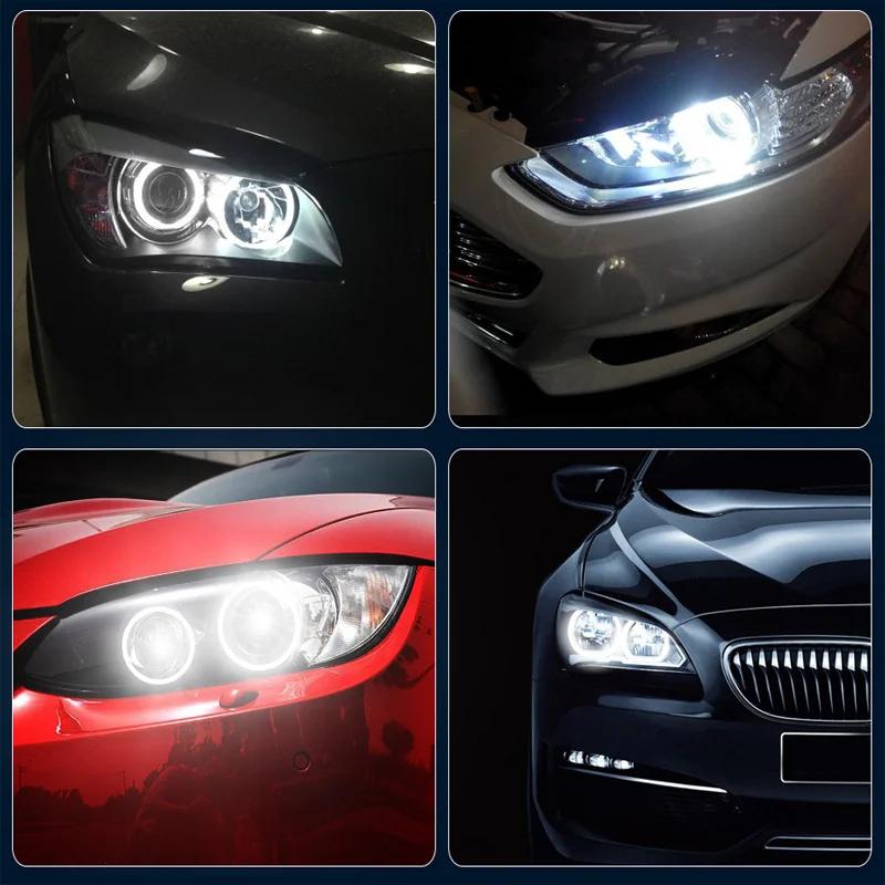 2Pcs LED Car Angel Eyes Marker Lights Bulbs for BMW E90 E91 3 Series 325i 325xi 328i 328xi 330i 330xi 335i 2005-2008 Fog Lamp