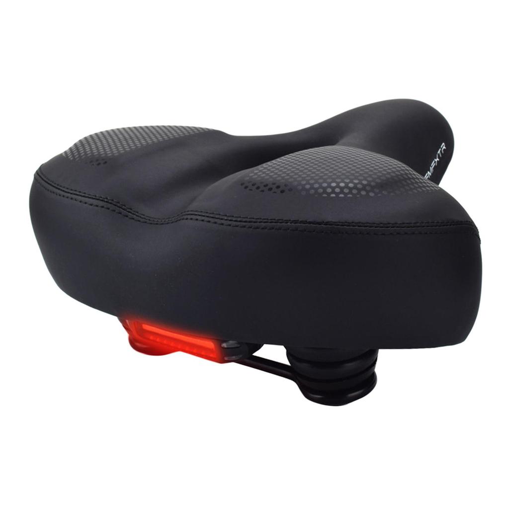 Bike Seat Padded Comfortable Seat with Shock Absorbing Springs Bike