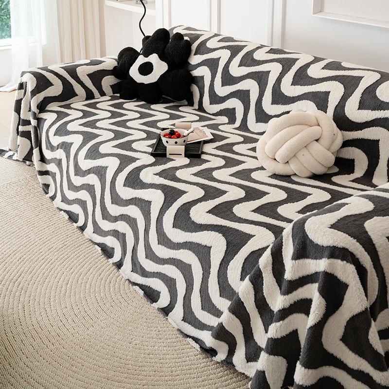 

Всесезонный Чехол для дивана для пикника и кемпинга Полосатый Чехол для дивана Волнистый Чехлы для дивана Коврики Пледы 180x130