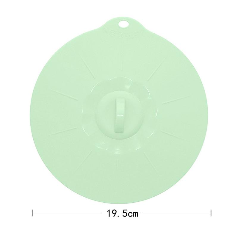

Силиконовые крышки для мисок, многоразовые крышки с присоской для мисок, кастрюль, чашек. Кухонные принадлежности, безопасные для пищевых продуктов зелёный