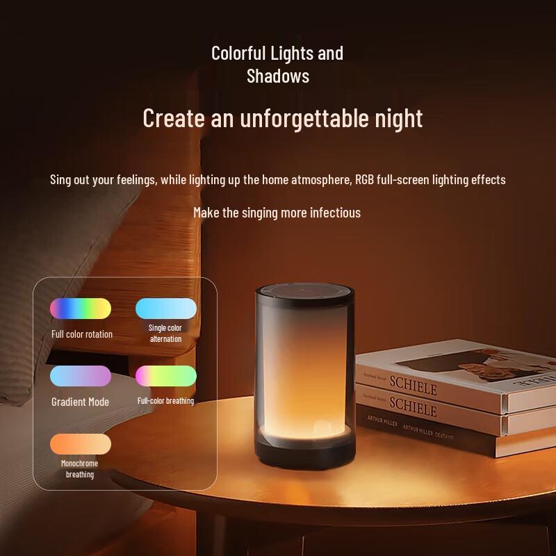 Soli AI K35 Bluetooth Speaker with Xiaodu Voice & RGB Lights