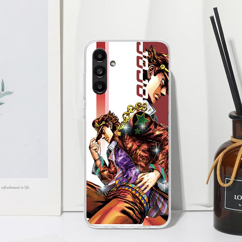 JoJo Bizarre Adventure Anime Phone Case For Samsung Galaxy A15 A25 A35 A55 A14 A24 A34 A54 A13 A23 A33 A53 A12 A22 A32 A52 A05S