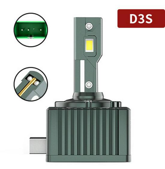 Double Copper Tube D-Series LED Headlight D1S/D2S/D3S/D4S/D8S: Enhanced Decoding & Focusing