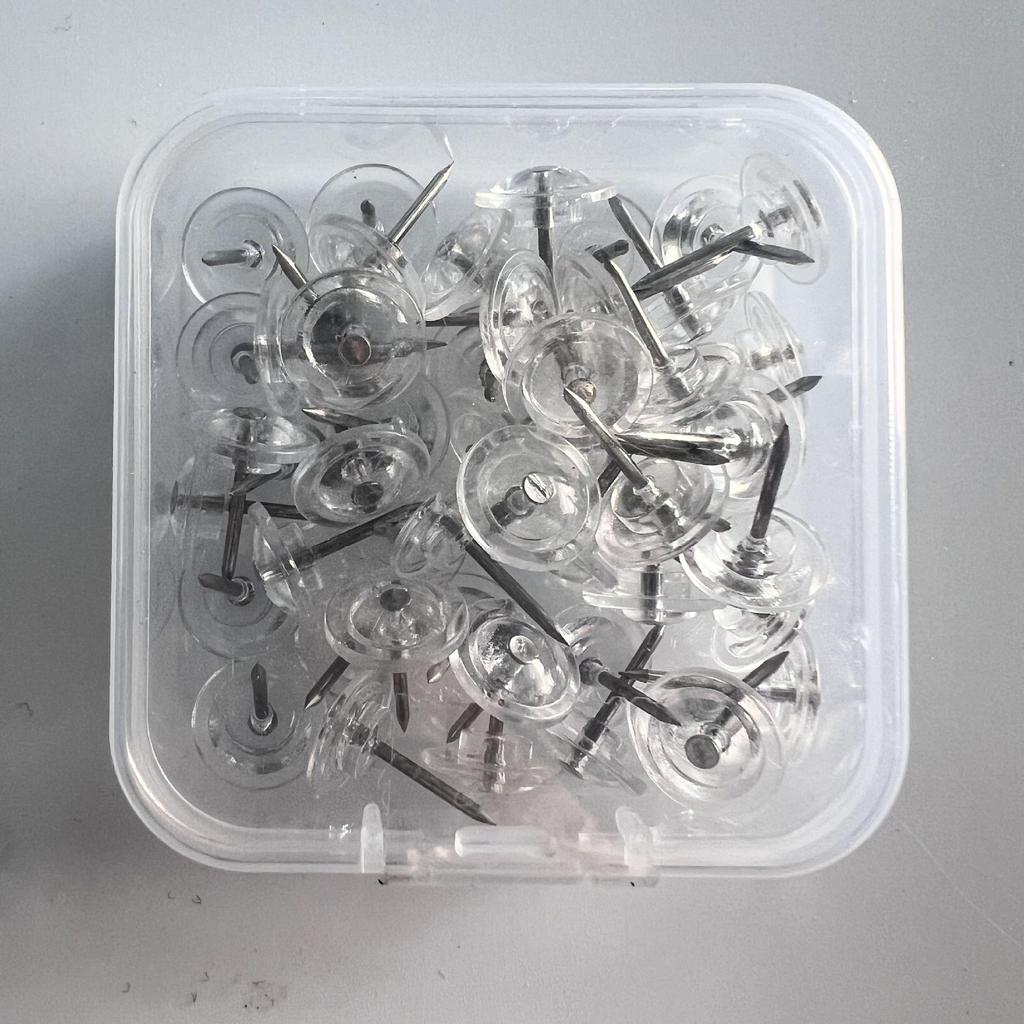 Sewing Patchwork Tools: Plum Blossom Flower Pattern Positioning Pins, 50pcs or 100pcs per Box