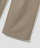 AGOD Single-Pleat Wide Elastic Waist Slacks [Beige]