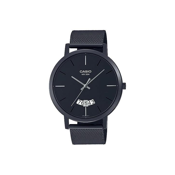 CASIO Men Standard Series Black Watch MTP-B100MB-1EVDF Black Dial