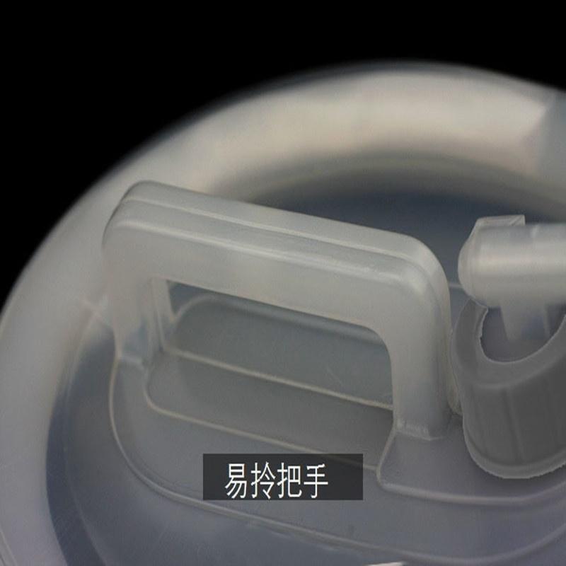 PE Folding Kettle Plastic Water Bag  Outdoor Camping Bucket