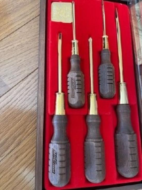 

MAC TOOLS Limited driver set gold 5pcs new
