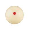 2 st Röd Vit Harts Biljard Träningsköboll Poolköboll Träningsträningsartefakt 1 Röd Prick