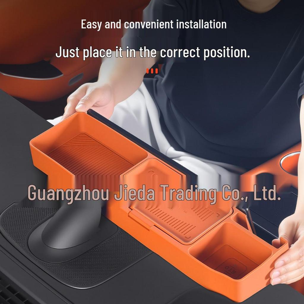 Silicone Phone Holder & Storage Box for AITO M7 Car Interior Modification