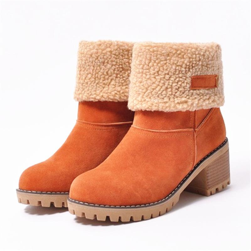 Women Warm Boots Snow Boots Plus-size Shoes Women Boots Snow Boots