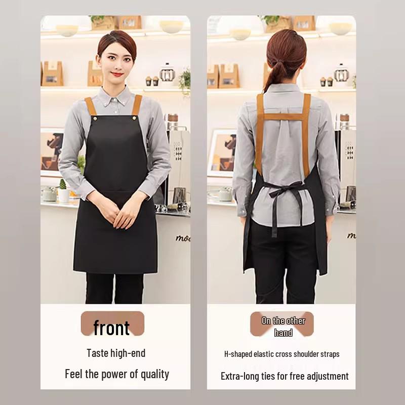 Custom Waterproof Oil-Proof Catering Kitchen Apron