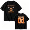 All for The Game Palmetto State Foxes T‑Shirt Unisex O‑Neck Short Sleeve Tee Casual Loose Summer Streetwear Tops for Men Women