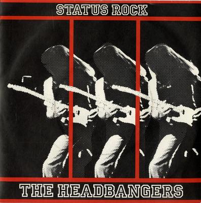 7inch Record HEADBANGERS (4) - Status Rock MAG206 Magnet 1981 UK Rock Used