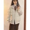 2025 Stehkragen Dicke Winter Baumwolljacke - Kurz, Locker, Koreanischer Stil Gepolsterter Brotmantel