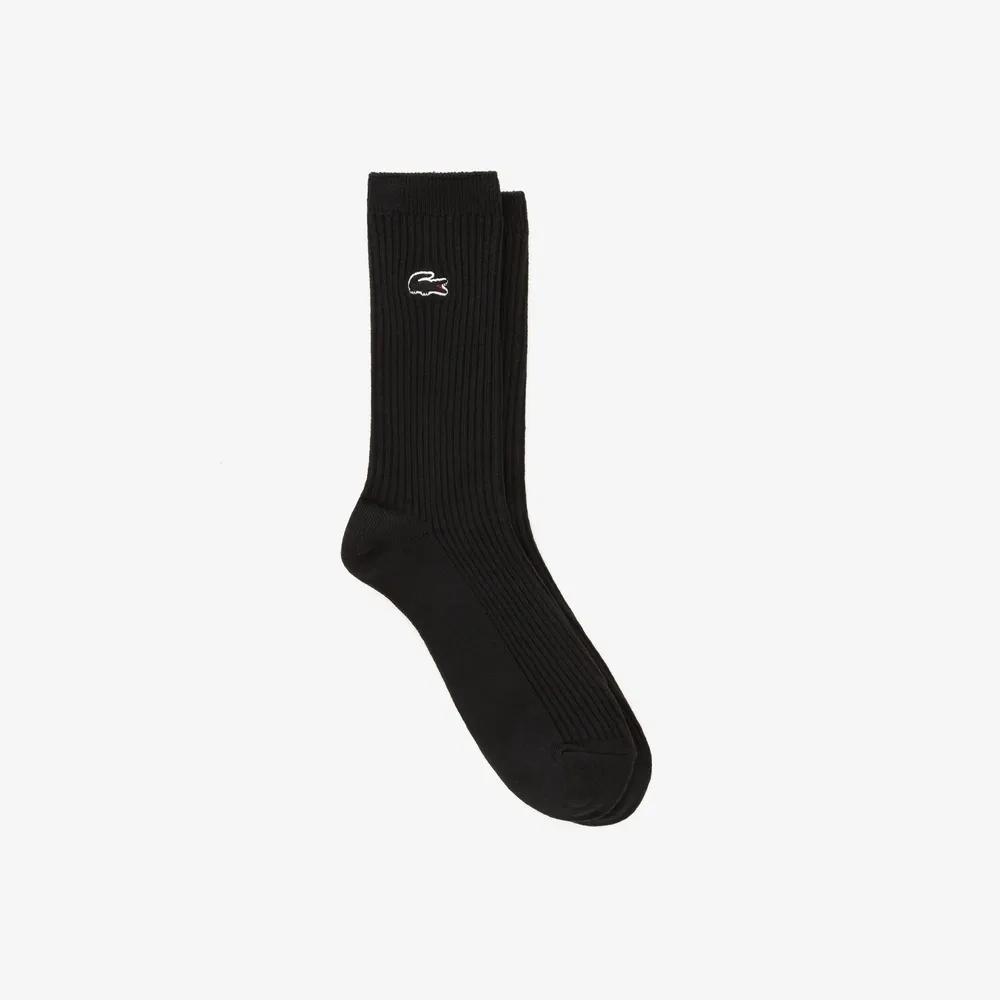 Women s Ribbed Middle Socks RA012E-56G-031 Lavender Pink (Z4H)