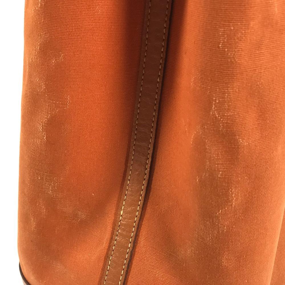 Hermes Gartenparty 36 PM Handtasche Umhängetasche Tragetasche Negonda / Canvas Orange