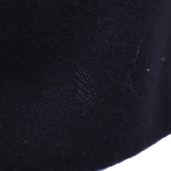 VETEMENTS CLASSIQUES wool blend trench coat 36 Navy Women Used