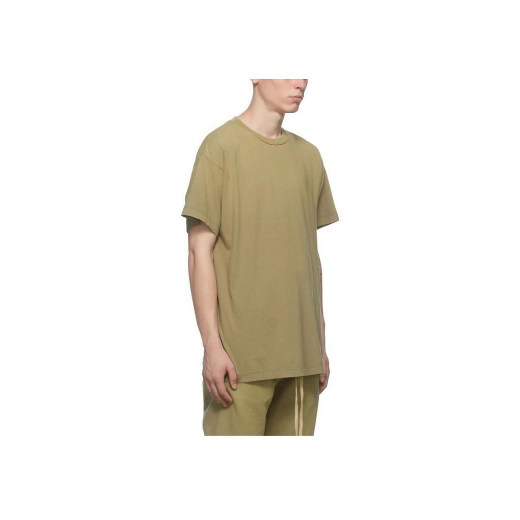Fear Of God SS23 Eternal Series Short Sleeve Cotton Jersey T-Shirt In Green Vintage Army Men T-Shirts FOG-SS23-731