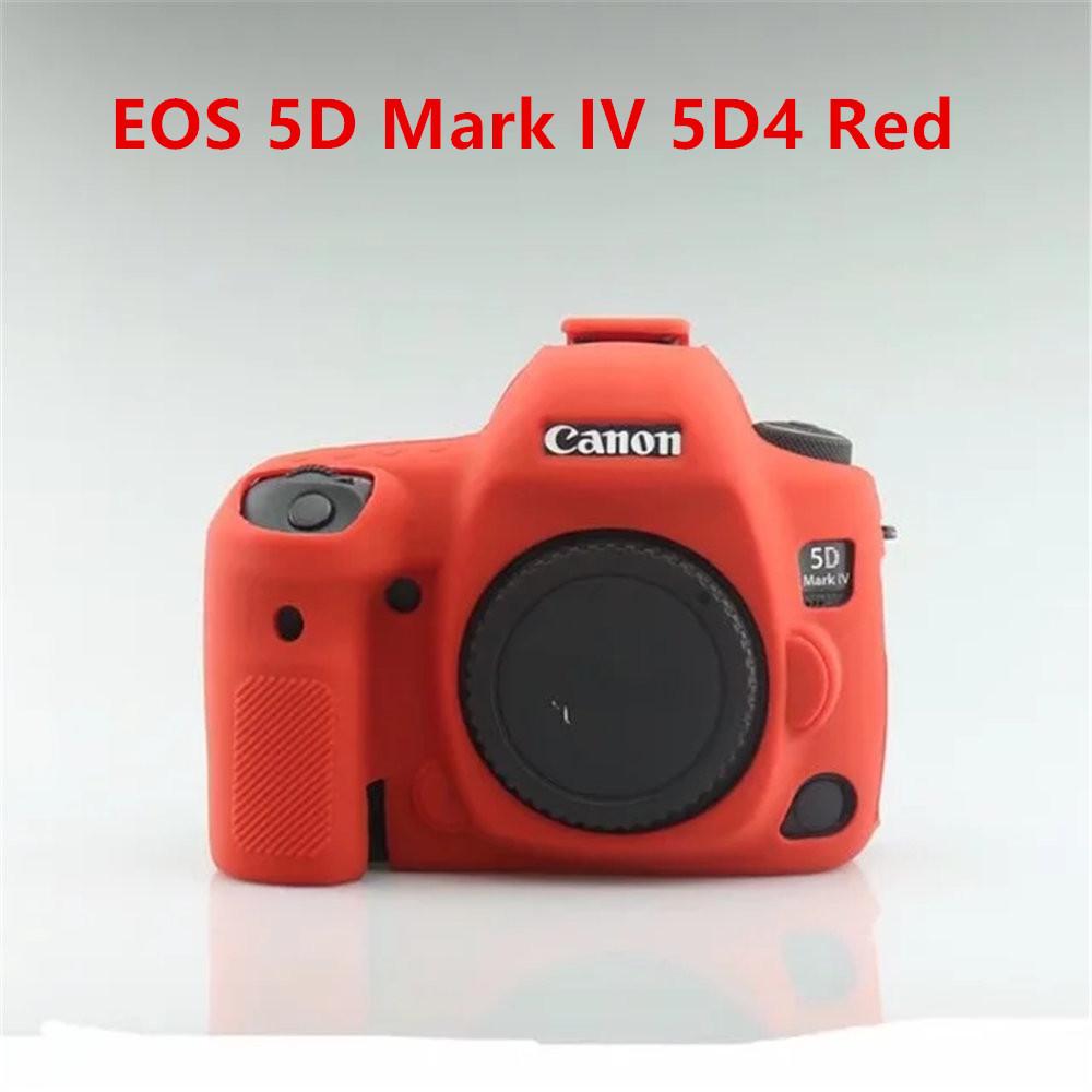 Soft Silicone Armor Camera Bag Case Cover For Canon EOS 5D Mark II III IV 5D2 5D3 5D4 6D Mark II 6D2 7D Mark II 7D2 77D 600 700D