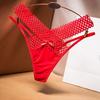 G String Thongs for Women Low Rise T-Back Seamless Hipster Underwear Crisscross Strappy