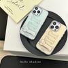 Ins Fashion Cute Line Puppy Cartoon Trend Phone Case For iPhone 17 AIR 16 15 14 13 12 11 Pro Max Y2K Simple Kawaii Cover