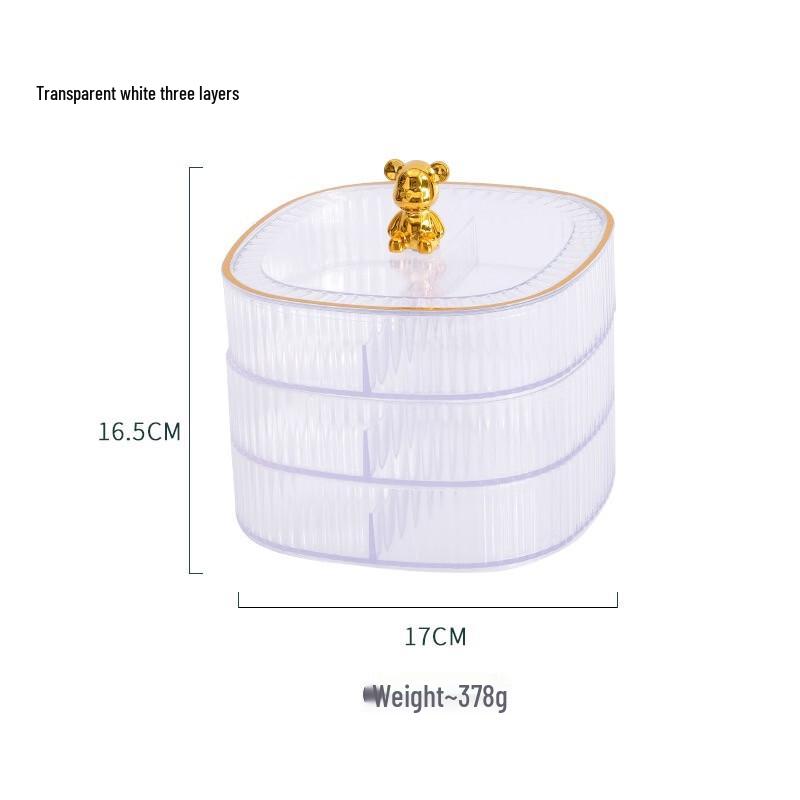 Festive Multi-layer Fruit and Snack Tray 1 Count