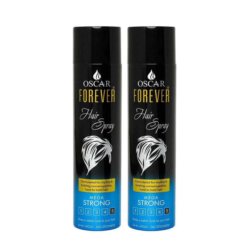 OSCAR FOREVER Hair Spray MEGA STRONG for Men and Women 250 ml Free Shipping