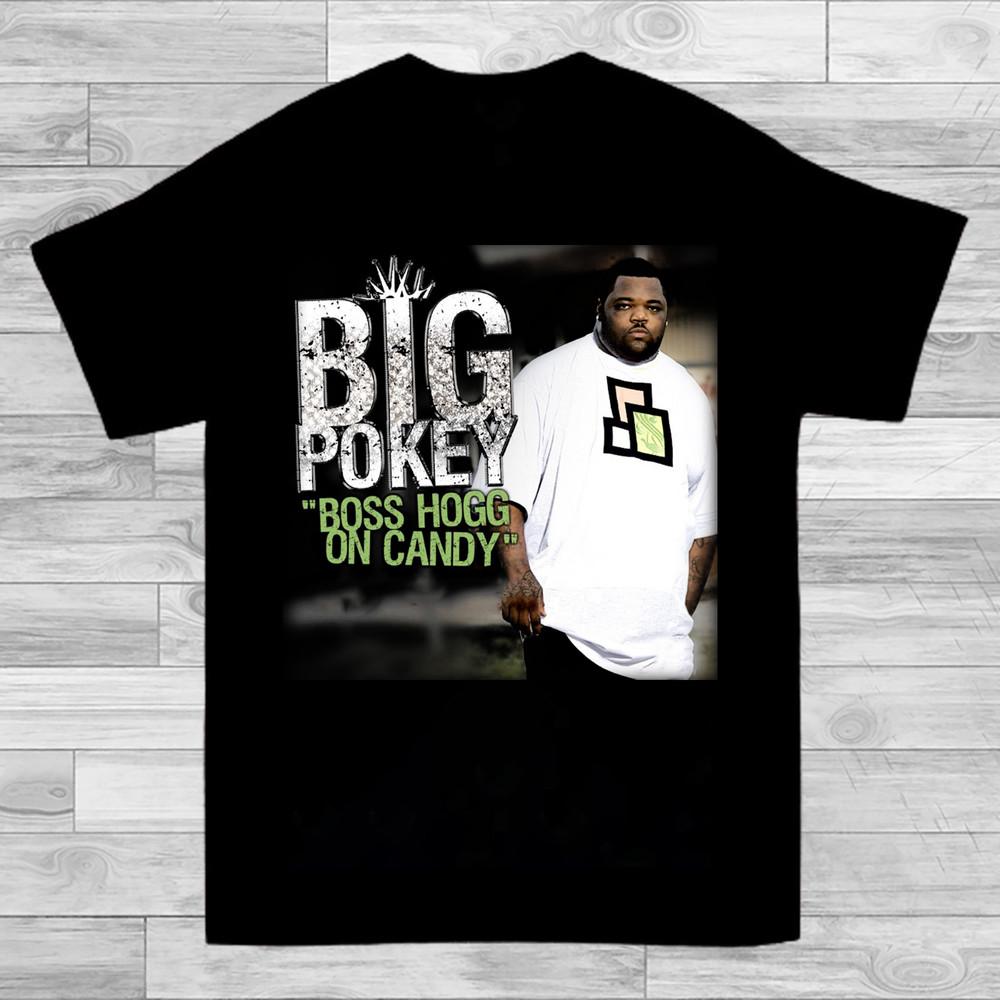 

Big Pokey Short Sleeve Hip Hop Gift For Fan Black S-2345XL Unisex T-shirt TMB994 Unisex T-Shirt S